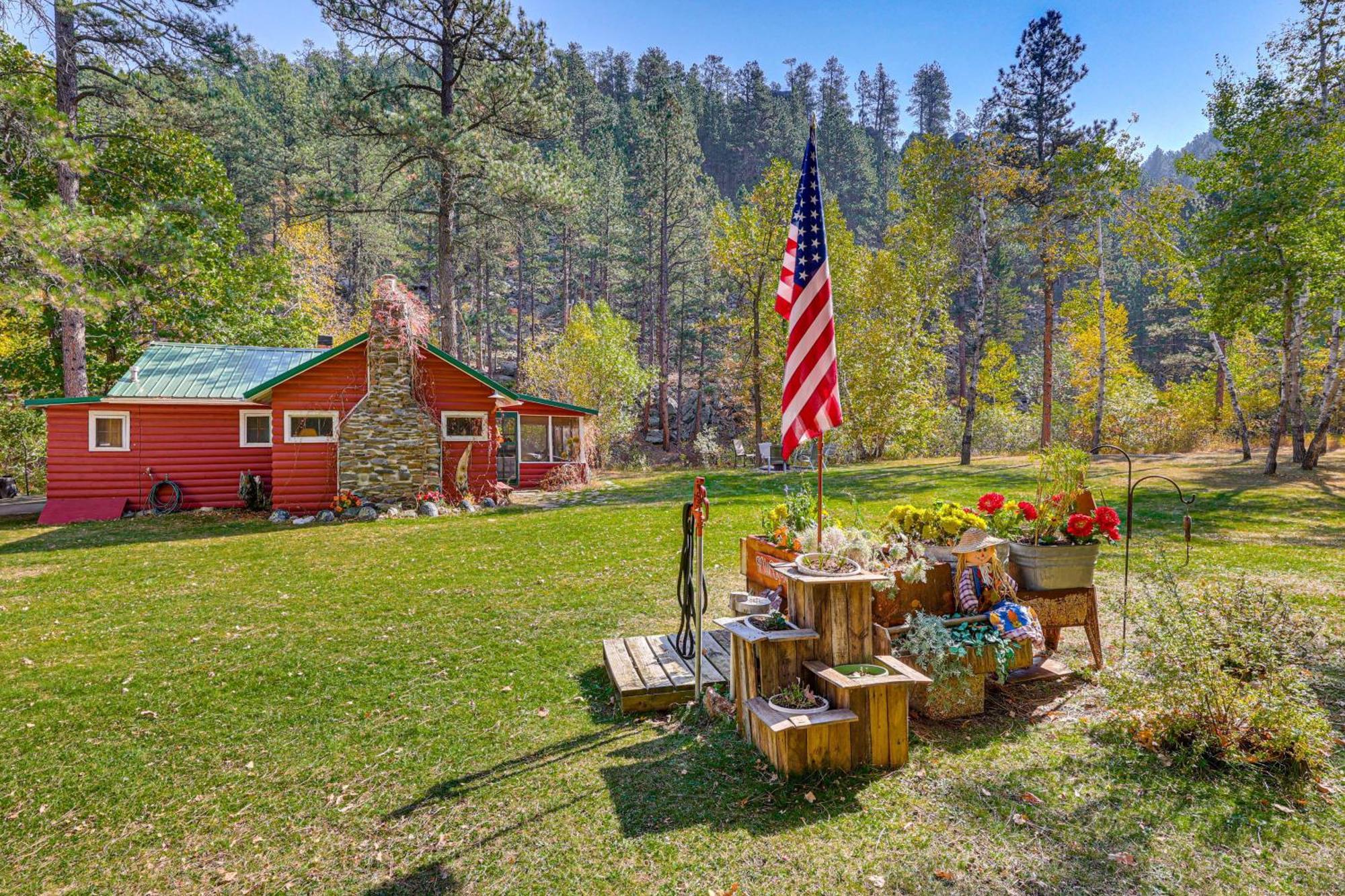 Historic Keystone Cabin Near Mount Rushmore! Exterior photo